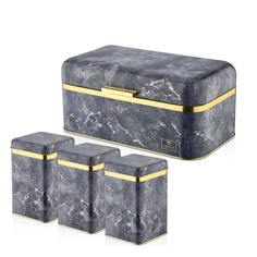 Набор контейнеров для хранения VipAhmet с хлебницей 4 предмета