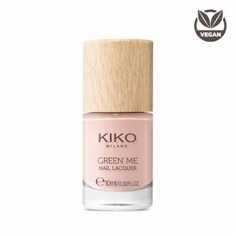 Лаки для ногтей GREEN ME NAIL LACQUER/ЛАК ДЛЯ НОГТЕЙ ИЗ НАТУРАЛЬНЫХ ИНГРЕДИЕНТОВ Kiko
