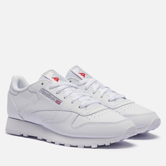 Женские кроссовки Reebok Classic Leather, цвет белый