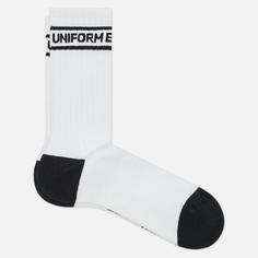 Носки uniform experiment Line Middle, цвет чёрный