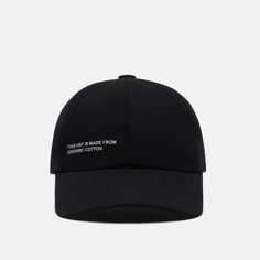 Кепка PANGAIA Organic Cotton Canvas Baseball, цвет чёрный