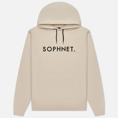 Мужская толстовка SOPHNET. Logo Hoodie, цвет белый, размер L