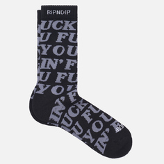 Носки RIPNDIP Fuckin Fuck, цвет чёрный