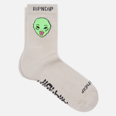 Носки RIPNDIP We Out Here Mid, цвет серый