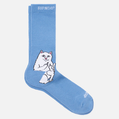 Носки RIPNDIP Lord Nermal, цвет синий, размер 40-46 EU