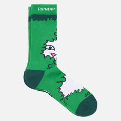 Носки RIPNDIP Imma Head Out, цвет зелёный, размер 40-46 EU