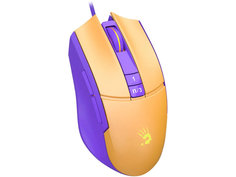 Мышь A4Tech Bloody L65 Max Yellow-Purple