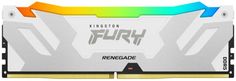 Модуль памяти DDR5 16GB Kingston FURY KF580C38RWA-16 Renegade Silver/White RGB XMP 8000MHz 1RX8 CL38 1.45V 16Gbit