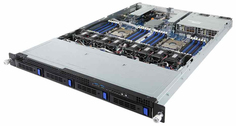 Серверная платформа 1U GIGABYTE R181-340 (2*LGA3647, C621, 24*DDR4 (2933), 4*3.5"/2.5" SATA HS, 2.5" SATA, 3*PCIE, 2*Glan, Mlan, VGA, 2*USB 3.0, 2*120