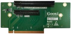 Карта расширения Gooxi SL2108-748-PCIE3-M PCIe3.0x16 to 2* PCIe3.0x8, Riser3 (1* x16 SLOT+1* x8 SLOT) (including half-height holder and adapter board)