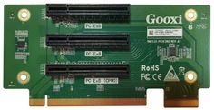 Карта расширения Gooxi SL2108-748-PCIE1-M PCIe3.0x24 to 1* PCIe3.0x16 and 1* PCIe3.0x8, Riser1/Riser2 (including full-height holder and adapter board)