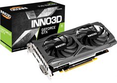 Видеокарта PCI-E Inno3D GeForce GTX 1650 TWIN X2 OC V2 4GB GDDR6 128bit 12nm 1410/12000MHz HDMI/2*DP
