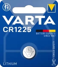 Батарейка Varta ELECTRONICS CR1225 06225101401 BL1 Lithium 3V