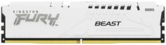 Модуль памяти DDR5 16GB Kingston FURY KF552C36BWE-16 Beast White EXPO 5200MHz 1RX8 CL36 1.25V 16Gbit retail