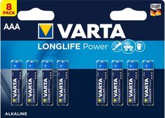 Батарейка Varta LONGLIFE POWER (HIGH ENERGY) LR03 AAA 04903121418 BL8 Alkaline 1.5V