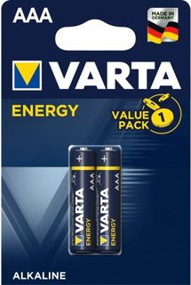 Батарейка Varta ENERGY LR03 AAA 04103229412 BL2 Alkaline 1.5V