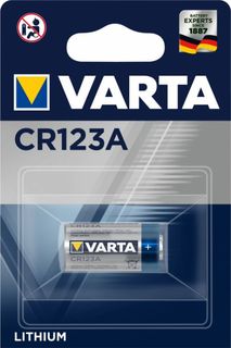 Батарейка Varta CR123A 06205301401 BL1 Lithium 3V