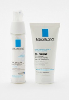 Набор для ухода за лицом La Roche-Posay Крем для сверхчувствительной и склонной к аллергии кожи, 40 мл + очищающий крем-гель для умывания, 50 мл В ПОДАРОК