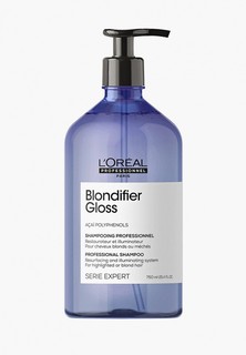 Шампунь LOreal Professionnel L'Oreal Serie Expert Blondifier Gloss для осветленных и мелированных волос, 750 мл
