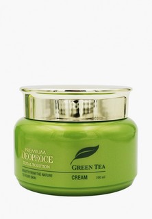 Крем для лица Deoproce Premium Greentea Total Solution Cream для лица с зеленым чаем, 100 мл
