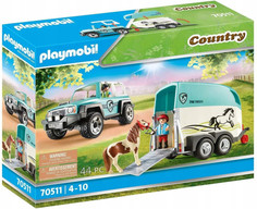 Игровые наборы Playmobil Игровой набор Трейлер для пони