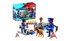 Игровые наборы Playmobil Игровой набор Полицейский блокпост