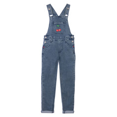 Брюки и джинсы Playtoday Комбинезон текстильный для девочки Cherry 12322102