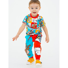 Комплекты детской одежды Playtoday Комплект для мальчиков Best friend baby boys (футболка, брюки)
