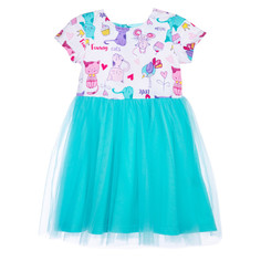 Платья и сарафаны Playtoday Платье для девочки Funny cats 12322100