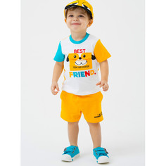 Комплекты детской одежды Playtoday Комплект для мальчиков Best friend baby boy (футболка, шорты) 12313018