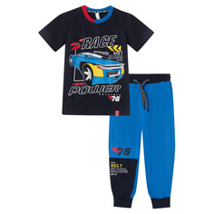Комплекты детской одежды Playtoday Комплект для мальчиков Racing club kids boys (футболка, брюки)