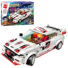 Конструкторы Конструктор Enlighten Brick Машинка с фигуркой 302 детали