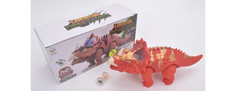 Интерактивные игрушки Интерактивная игрушка Russia Динозавр со светом и звуком и 2 яйца