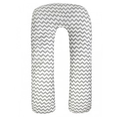 Наволочки AmaroBaby Наволочка к подушке для беременных U-образная Зигзаг 340х35 см