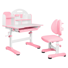Школьные парты Anatomica Комплект Fiona (парта, стул, надстройка, выдвижной ящик)