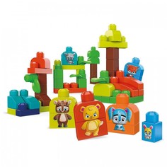 Конструкторы Конструктор Mega Bloks Эко Лесные друзья
