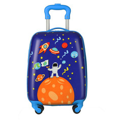 Детские чемоданы Magio Чемодан детский четырехколесный Космос