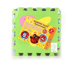 Игровые коврики Игровой коврик Играем вместе Союзмультфильм с машинками коврик-пазл