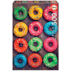 Пазлы Educa Пазл Разноцветные пончики (500 деталей)
