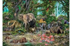 Пазлы Educa Пазл Африканские джунгли 2000 элементов
