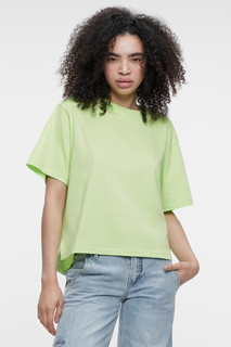 Футболка oversize хлопковая однотонная Befree