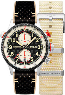 fashion наручные мужские часы AVI-8 AV-4080-RBL02. Коллекция Hawker Hunter Duke