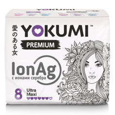 Прокладки гигиенические YOKUMI Прокладки женские гигиенические Premium Ultra Super 8