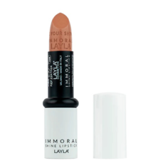 LAYLA Помада для губ блестящая Immoral Shine Lipstick