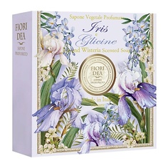 Мыло твердое FIORI DEA Мыло кусковое Ирис и Глициния Fiori Dea Iris and Wisteria Scented Soap