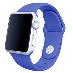 Ремешок Krutoff Silicone для Apple Watch 42/44/45mm M/L (royal blue) 21