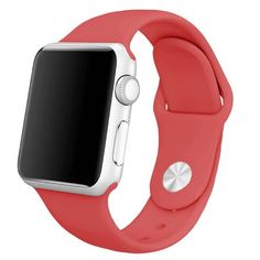 Ремешок Krutoff Silicone для Apple Watch 42/44/45mm M/L (red) 6