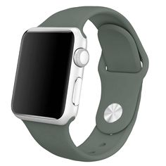 Ремешок Krutoff Silicone для Apple Watch 42/44/45mm M/L (dark olive) 29