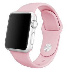 Ремешок Krutoff Silicone для Apple Watch 42/44/45mm M/L (light pink) 17