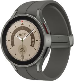 Смарт-часы Samsung Galaxy Watch 5 Pro 45мм серый (SM-R920NZTAEUE)